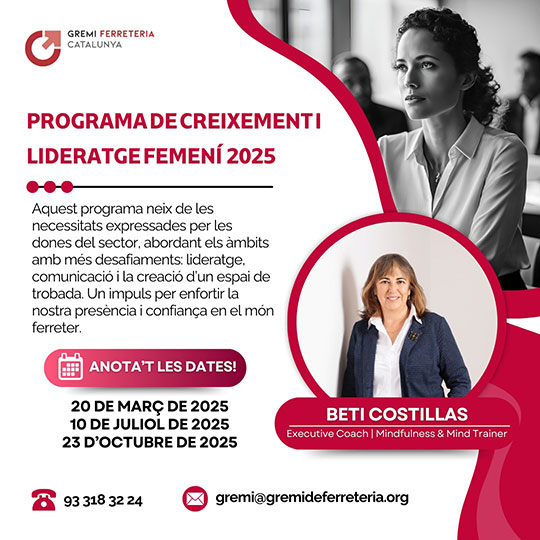 programa creixement lideratge gremi de ferreteria 2025